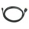 CABLEXPERT HDMI MALE TO MICRO D-MALE BLACK CABLE WITH GOLD-PLATED CONNECTORS 1.8M