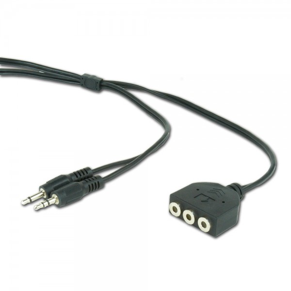 CABLEXPERT MICROPHONE AND HEADPHONE EXTENSION CABLE 1m