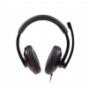 GEMBIRD USB STEREO HEADSET GLOSSY BLACK