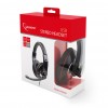 GEMBIRD USB STEREO HEADSET GLOSSY BLACK