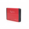 GEMBIRD USB 3.0 2.5'' ENCLOSURE RED