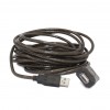 CABLEXPERT ACTIVE USB EXTENSION CABLE BLACK 10M