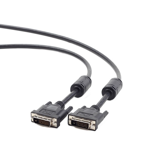 CABLEXPERT DVI VIDEO CABLE DUAL LINK BLACK 1,8m