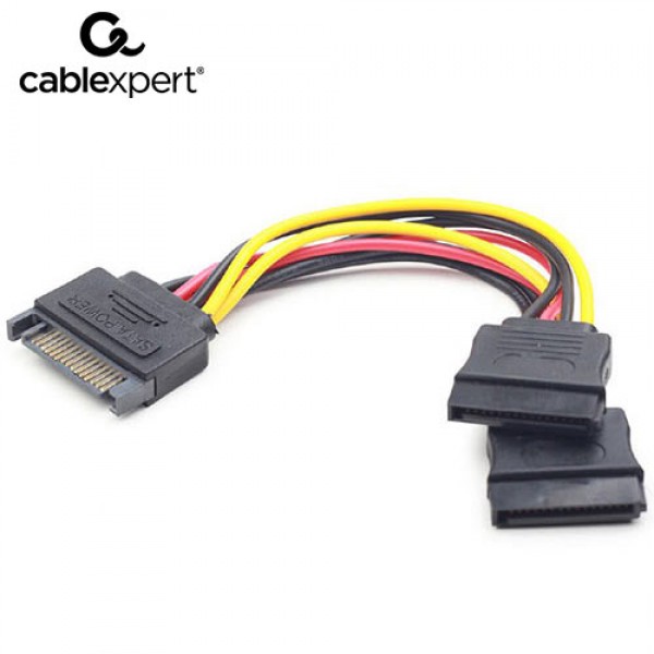 CABLEXPERT SATA POWER SPLITTER CABLE 0,15M