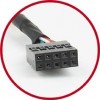 CABLEXPERT DUAL USB RECEPTACLES ON BRACKET