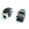 CABLEXPERT TWO JACK SYRFACE MOUNT BOX WITH 2 CAT5e HALF-SHIELDED KEYSTONE JACKS