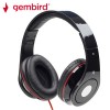 GEMBIRD FOLDING STEREO HEADPHONES WITH MIC DETROIT BLACK