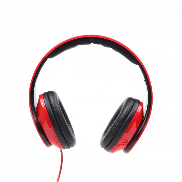 GEMBIRD FOLDING STEREO HEADPHONES WITH MIC DETROIT RED