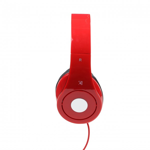 GEMBIRD FOLDING STEREO HEADPHONES WITH MIC DETROIT RED