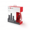 GEMBIRD FOLDING STEREO HEADPHONES WITH MIC DETROIT RED