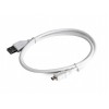 CABLEXPERT MICRO USB CABLE WHITE COLOR 1M