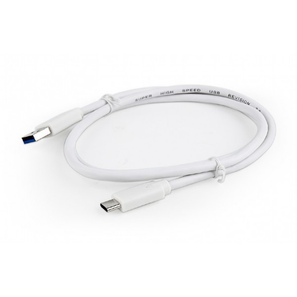 CABLEXPERT USB 3.0 AM TO TYPE-C CABLE 1M WHITE