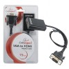 CABLEXPERT VGA TO HDMI ADAPTER CABLE 0,15M BLACK