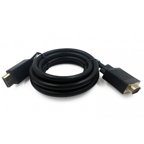 CABLEXPERT DISPLAYPORT TO VGA ADAPTER CABLE 1,8M