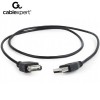 CABLEXPERT USB 2,0 EXTENSION CABLE 0,75M BLACK