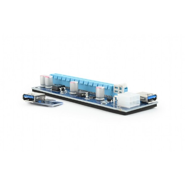 GEMBIRD PCI-EXPRESS RISER ADD ON CARD 6PIN POWER CONNECTOR