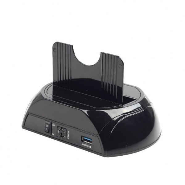 GEMBIRD USB3.0 DOCKING STATION FOR SATA DARD DRIVES BLACK