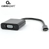 CABLEXPERT USB-C TO VGA ADAPTER BLACK