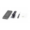 GEMBIRD M2 DRIVE USB3.0 ENCLOSURE BLACK