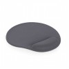 GEMBIRD GEL MOUSE PAD WITH WRIST REST GREY