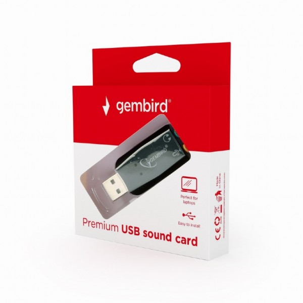 GEMBIRD PREMIUM USB SOUND CARD VIRTUS PLUS