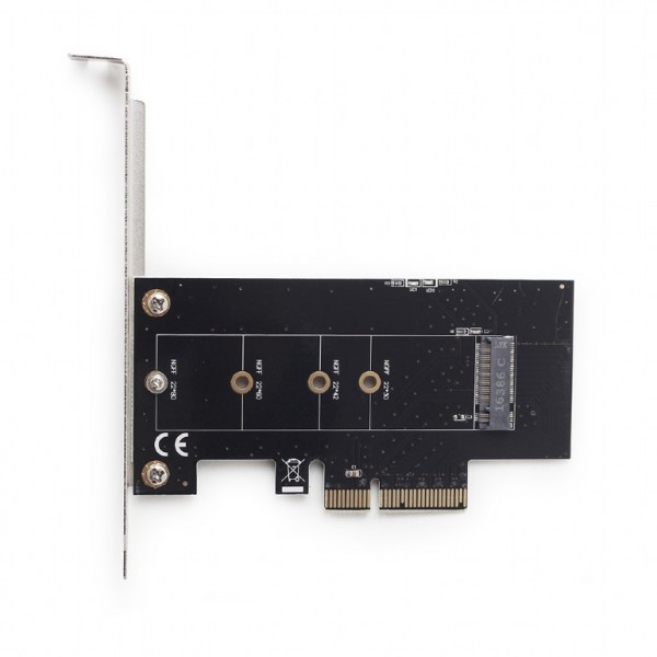 GEMBIRD M.2 SSD ADAPTER PCI-EXPRESS ADD-ON CARD WITH EXTRA LOW-PROFILE BRACKET