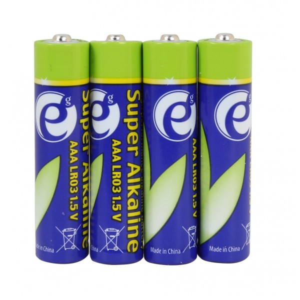 ENERGENIE ALKALINE AAA BATTERIES 4-PACK