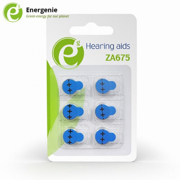 ENERGENIE BUTTON CELL ZA675 6-PACK