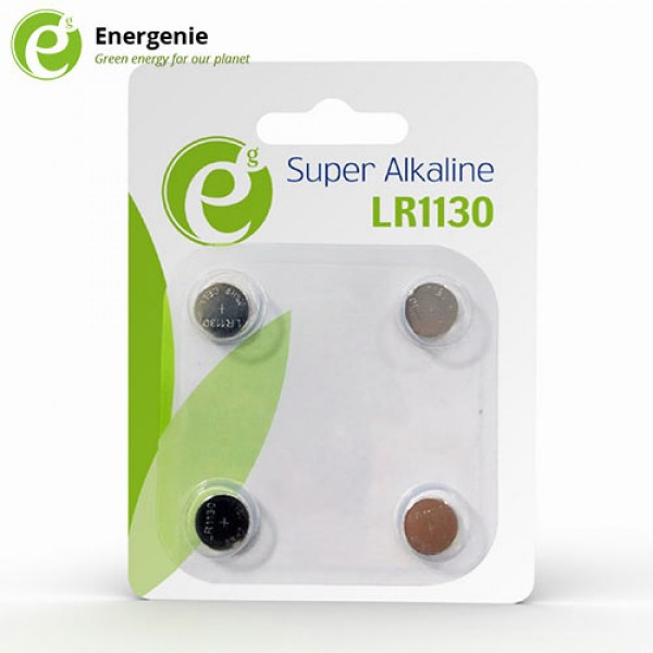 ENERGENIE BUTTON CELL LR1130 4-PACK