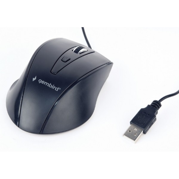 GEMBIRD OPTICAL MOUSE BLACK