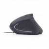 GEMBIRD ERGONOMIC 6-BUTTON OPTICAL MOUSE BLACK