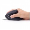 GEMBIRD ERGONOMIC 6-BUTTON OPTICAL MOUSE BLACK