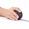 GEMBIRD ERGONOMIC 6-BUTTON OPTICAL MOUSE BLACK