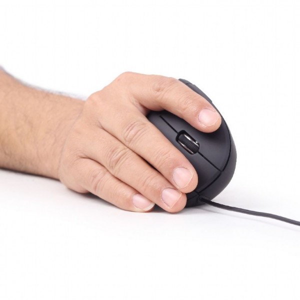 GEMBIRD ERGONOMIC 6-BUTTON OPTICAL MOUSE BLACK