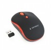 GEMBIRD WIRELESS OPTICAL MOUSE BLACK/RED