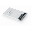 GEMBIRD USB 3,0 2,5' ENCLOSURE FOR 9,5MM DRIVE TRANSPARENT PLASTIC