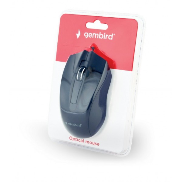 GEMBIRD OPTICAL MOUSE BLACK