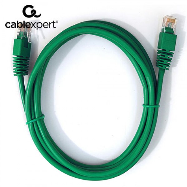 CABLEXPERT CAT5E UTP PATCH CORD 2M GREEN