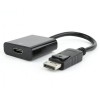 CABLEXPERT DISPLAYPORT TO HDMI ADAPTER CABLE BLACK RETAIL PACK