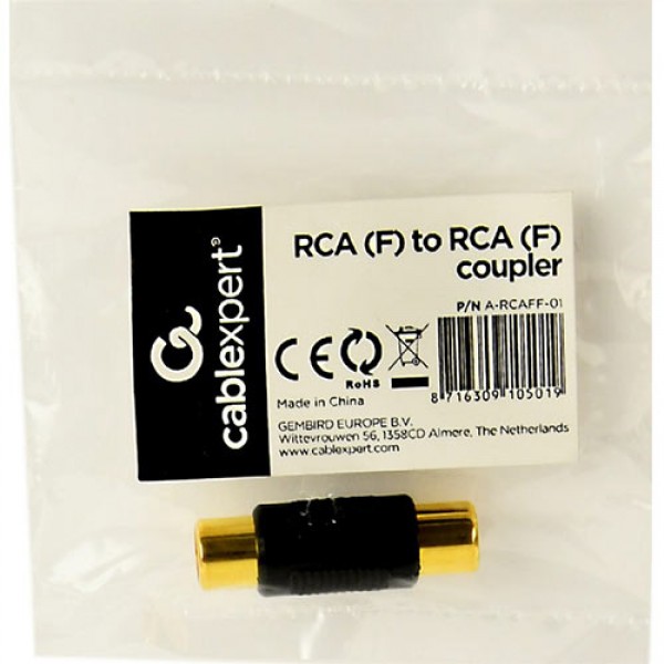 CABLEXPERT RCA (F) TO RCA (F) COUPLER