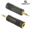 CABLEXPERT 6,35MM FEMALE TO 3,5MM MALE AUDIO ADAPTER