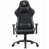 GEMBIRD GAMING CHAIR LEATHER BLACK