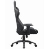 GEMBIRD GAMING CHAIR LEATHER BLACK