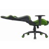 GEMBIRD GAMING CHAIR LEATHER BLACK/GREEN