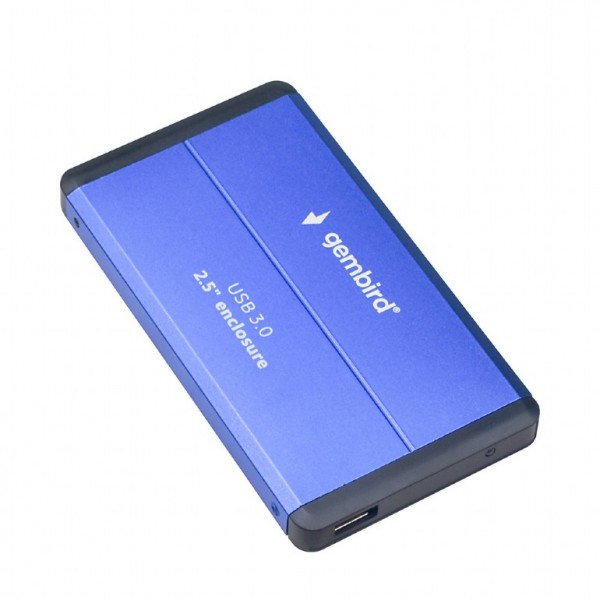 GEMBIRD USB 3.0 2.5'' ENCLOSURE BLUE