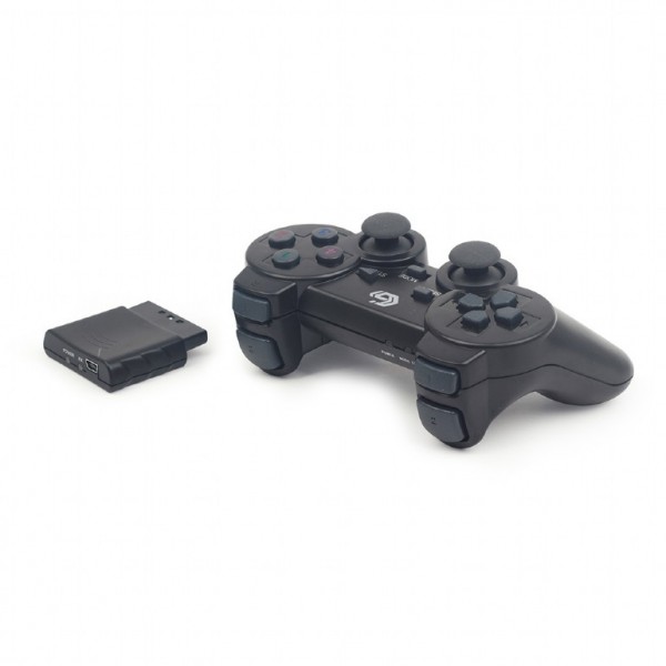 GEMBIRD WIRELESS DUAL VIBRATION GAMEPAD PS2/ PS3 / PC