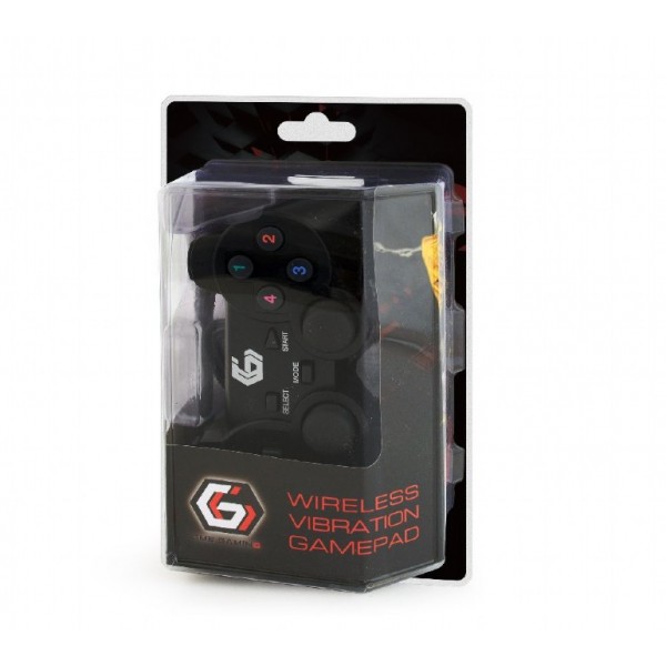 GEMBIRD WIRELESS DUAL VIBRATION GAMEPAD PS2/ PS3 / PC