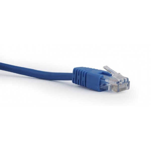 CABLEXPERT CAT5e UTP PATCH CORD BLUE 0,25M