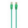 CABLEXPERT CAT5e UTP PATCH CORD GREEN 0,25M