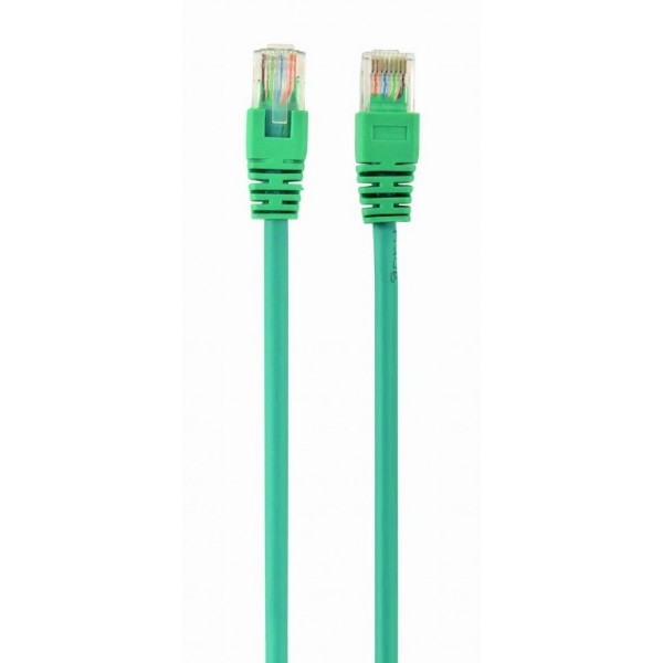 CABLEXPERT CAT5e UTP PATCH CORD GREEN 0,25M